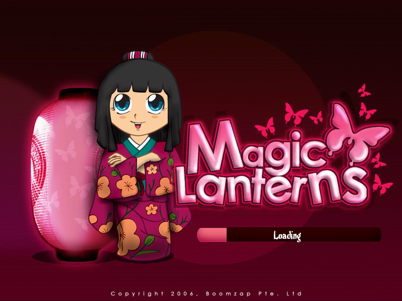 Magic Lanterns (Windows) screenshot: Game loading.
