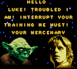 Star Wars: Yoda Stories (Game Boy Color) screenshot: Intro