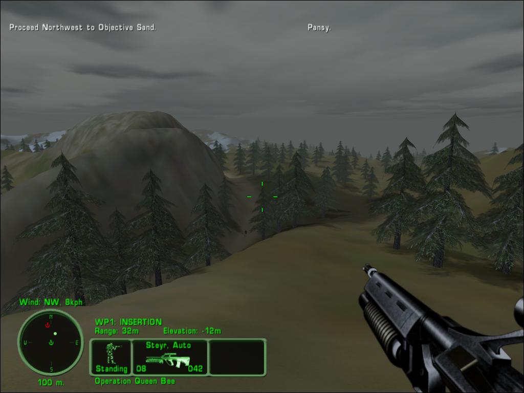 Delta Force: Land Warrior (Windows) screenshot: In Eastern European mountains