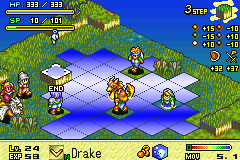 Tactics Ogre: The Knight of Lodis (Game Boy Advance) screenshot: Battle