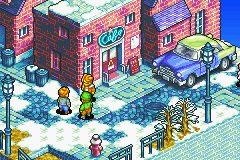 Final Fantasy Tactics Advance (Game Boy Advance) screenshot: Just like my street.