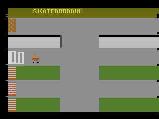 Skate Boardin' (Atari 2600) screenshot: Title screen