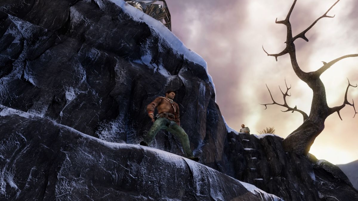 Uncharted 2: Among Thieves (PlayStation 4) screenshot: Taking a scenic route