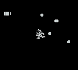 Mega Man IV (Game Boy) screenshot: Bright mans cronies put the lights out when you shoot them