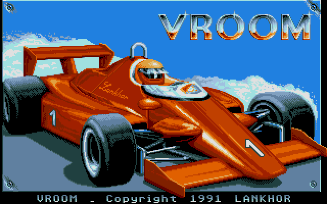Vroom (Atari ST) screenshot: