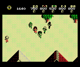 Jagur 5 (MSX) screenshot: V is the roman numeral for 5 members