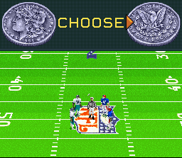 Madden NFL 95 (SNES) screenshot: Choose