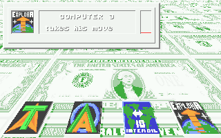 Black Gold (Atari ST) screenshot: The game is largely turn-based