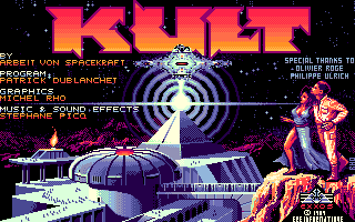 Chamber of the Sci-Mutant Priestess (Atari ST) screenshot: Title