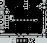 Mega Man IV (Game Boy) screenshot: These guns are a nuisance