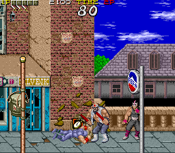 Ninja Gaiden (Arcade) screenshot: Take time