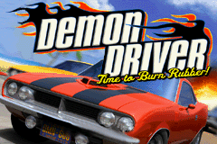 Demon Driver: Time to Burn Rubber! (Game Boy Advance) screenshot: It's time to race!