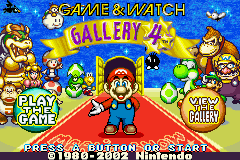 Game & Watch Gallery 4 (Game Boy Advance) screenshot: It's back!