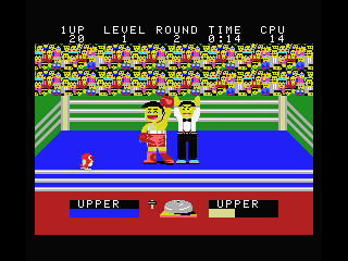 Champion Boxing (MSX) screenshot: You won!