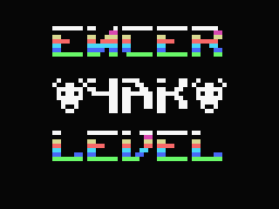 Voidrunner (MSX) screenshot: Enter Yak Level (first level)