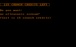 Crush, Crumble and Chomp! (DOS) screenshot: You can also create your own monster