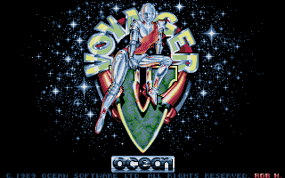 Voyager (Atari ST) screenshot: Title screen
