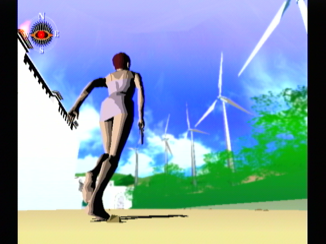 Killer7 (GameCube) screenshot: Lovely day, no?