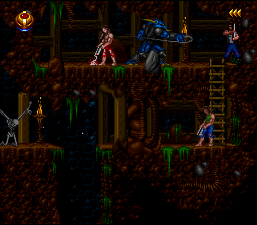 Blackthorne (SNES) screenshot: One of the bigger enemies