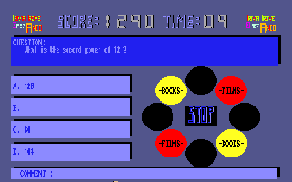 Trivia Trove (Amiga) screenshot: Level 2