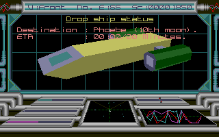 Voyager (Atari ST) screenshot: Ship data
