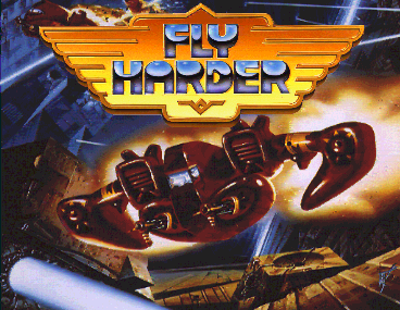 Fly Harder (Amiga) screenshot: Title screen