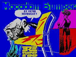 Macadam Bumper (ZX Spectrum) screenshot: Loading screen