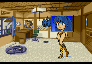 Screenshot of Urusei Yatsura: Dear My Friends (SEGA CD, 1994) - MobyGames