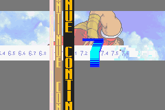 Street Fighter Alpha 3 (Game Boy Advance) screenshot: The continue screen. No commentaries...