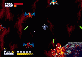 Sub-Terrania (Genesis) screenshot: I hate this nasty insects...
