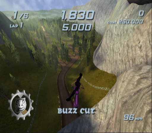 Freekstyle (GameCube) screenshot: Spectacular Views