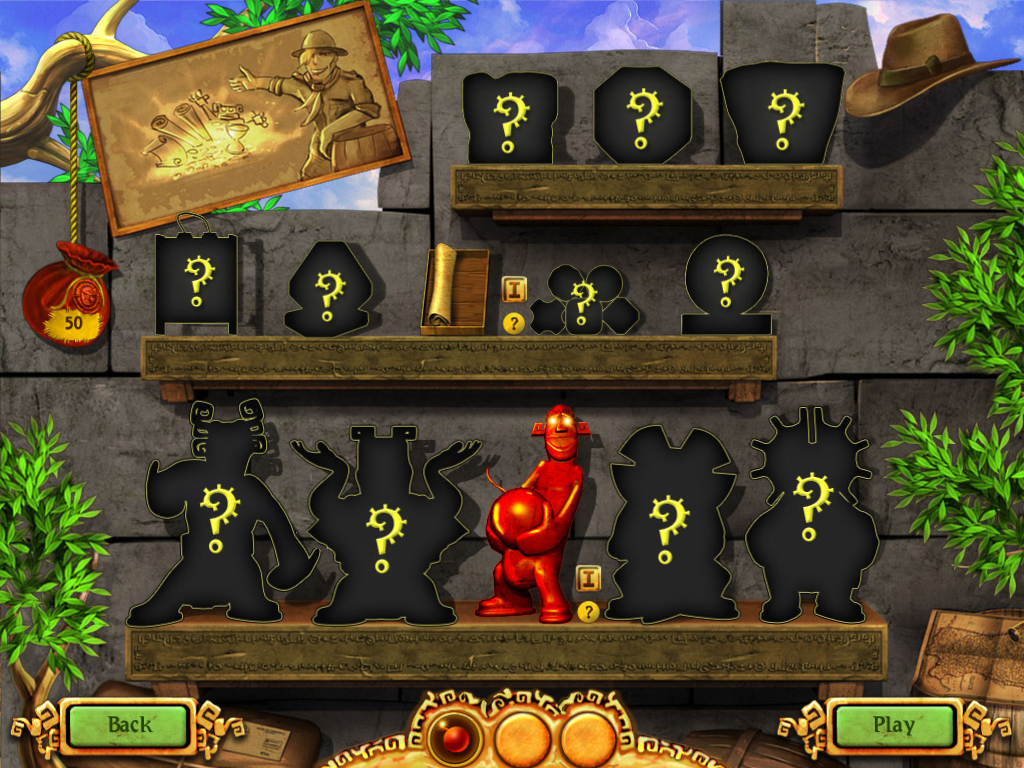 Curse of Montezuma (Windows) screenshot: Shop screen