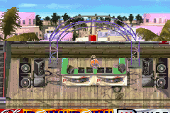 Ultimate Beach Soccer (Game Boy Advance) screenshot: DJ.