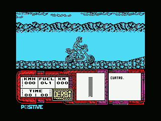 African Trail Simulator (MSX) screenshot: Start