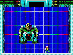 Smash T.V. (ZX Spectrum) screenshot: Mutoid man!