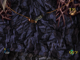Screenshot of Pitfall 3D: Beyond the Jungle (PlayStation, 1998) - MobyGames