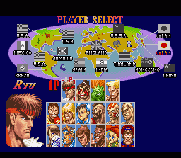 Screenshot of Super Street Fighter II (SNES, 1993) - MobyGames