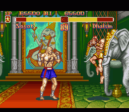 Screenshot of Super Street Fighter II (SNES, 1993) - MobyGames