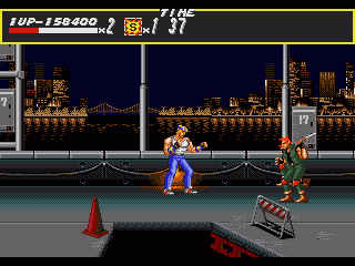 Streets of Rage (Genesis) screenshot: Stage 4