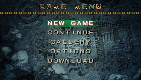 Monster Hunter: Freedom 2 (PSP) screenshot: Main menu