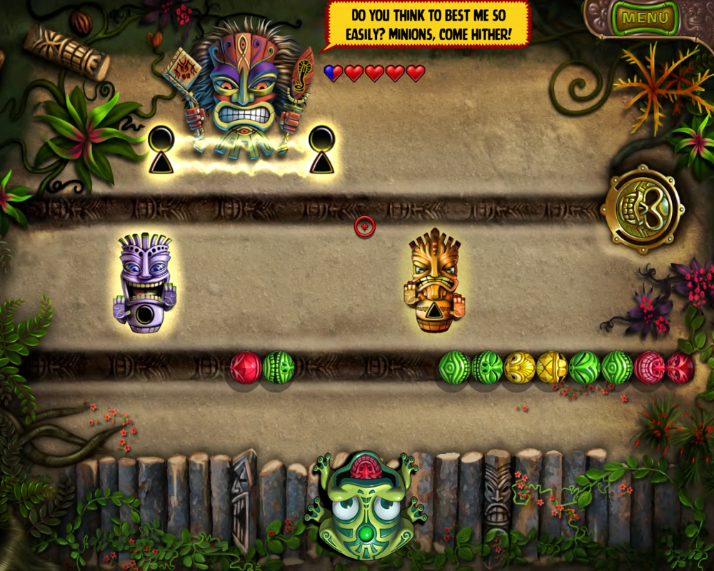 Screenshot of Zuma's Revenge! (Windows, 2009) - MobyGames