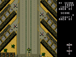 Twin Hawk (Genesis) screenshot: Launch!