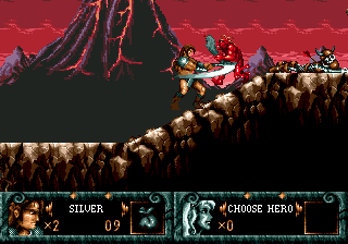 Blades of Vengeance (Genesis) screenshot: 2nd level