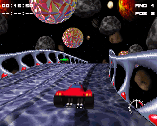 Flyin' High: Data Disks (Amiga) screenshot: Unidentified flying objects