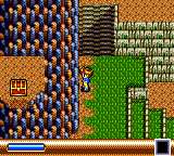 Sylvan Tale (Game Gear) screenshot: How to get to that chest?