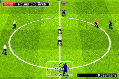 FIFA Soccer 2005 (Game Boy Advance) screenshot: Kick Off!