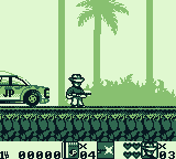 Jurassic Park Part 2: The Chaos Continues (Game Boy) screenshot: Starting out
