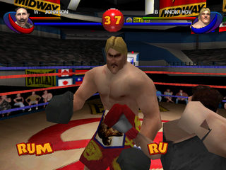 Ready 2 Rumble Boxing: Round 2 (PlayStation) screenshot: Boris "The Bear" Knockimov