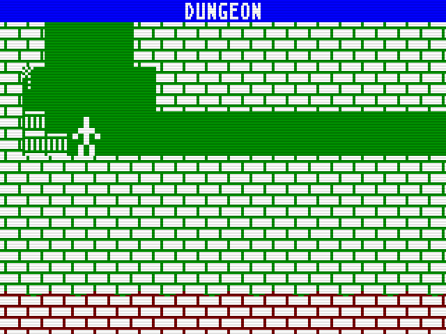 Dungeon (Windows) screenshot: Beginning