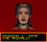 Animorphs (Game Boy Color) screenshot: Mission 1